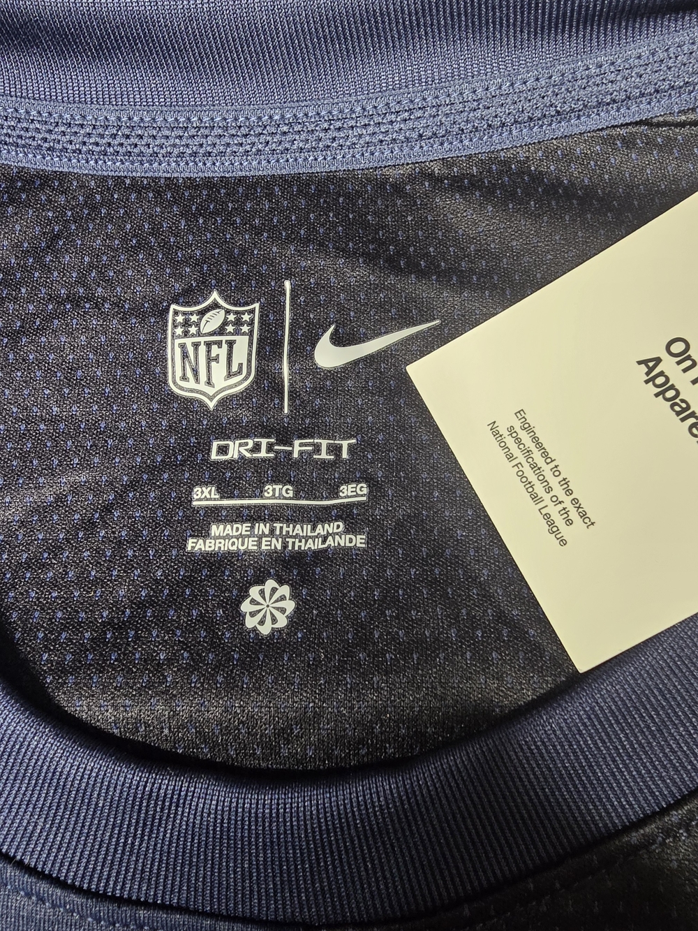 Nike Seattle Seahawks Dri-FIT Long Sleeve Performance Shirt Men's 3XL NWT - Picture 3 of 5